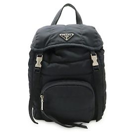 Zaino Prada 1BZ002 in nylon e pelle