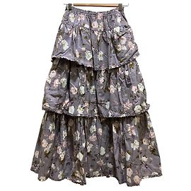 Autre Marque Falda larga con estampado floral WONDERFUL WORLD