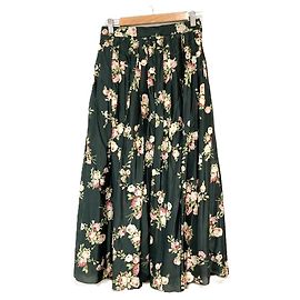 Autre Marque Falda INGEBORG Estampado de Rosas Antiguas
