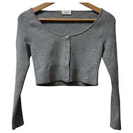 Céline Cardigan in maglia a coste Celine