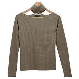 Autre Marque Noble Choker Rib Knit