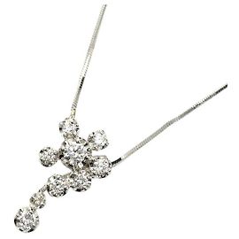 Autre Marque Colar Vendome Aoyama Pt950/850 Diamante