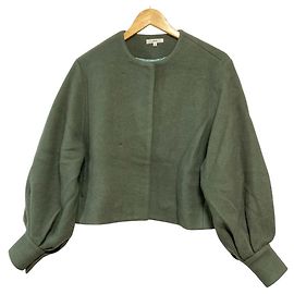 Autre Marque yori Airy Puff Short Coat Wool Coat