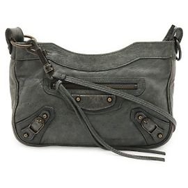 Borsa a tracolla Balenciaga The Hip in pelle di vitello