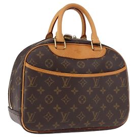 LOUIS VUITTON Monogram Trouville Hand Bag M42228 LV