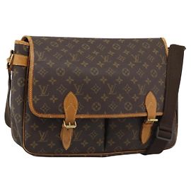 Borsa a tracolla LOUIS VUITTON Monogram Gibeciere GM M42246 LV Autentica hk3975