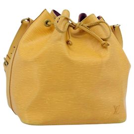 LOUIS VUITTON Borsa a tracolla Epi Petit Noe Tassili Giallo M44109 LV
