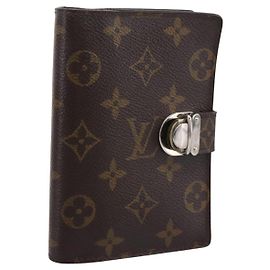 LOUIS VUITTON Agenda Koala PM Day Planner Cover Pink R21013 LV Auth 197835A