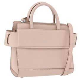 Borsa a mano GIVENCHY Horizon in pelle 2way Rosa Argento Auth BA14820M