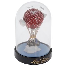 LOUIS VUITTON Globo de Neve Balloon Glass VIP Only Clear Red LV Auth 198549A