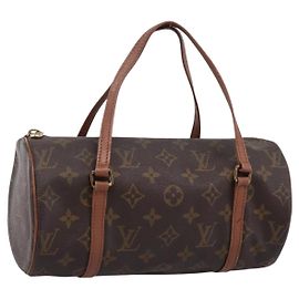 Borsa a mano LOUIS VUITTON Monogram Papillon 26 M51386 LV Auth 197633