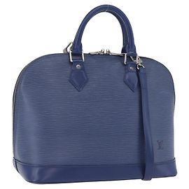 Borsa a mano LOUIS VUITTON Epi Alma Myrtille M5214G LV Auth 200284V