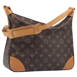 Bolso de hombro LOUIS VUITTON Monogram Boulogne 30 M51265 LV Auth 200189