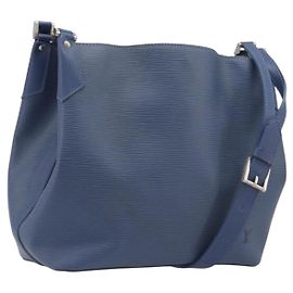 LOUIS VUITTON Borsa a tracolla Epi Mandala MM Blu M5889G LV Auth 200641A