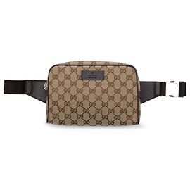 Borsa cintura Gucci GG Canvas Beige