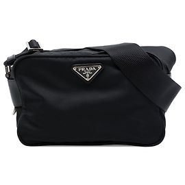 Borsa Camera Prada Tessuto Nera