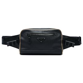 Borsa cintura Prada Saffiano nera