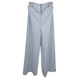 Pantaloni Chanel in lana multicolore Taglia 34