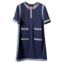Vestido Chanel de algodón 38 FR