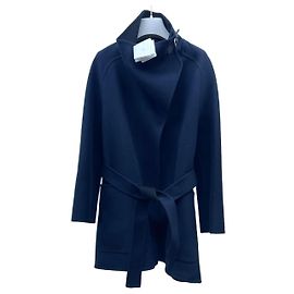 Trench Hermès Blu in Cashmere