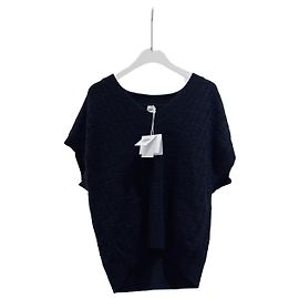 Hermès Oberteil aus Wolle Schwarz