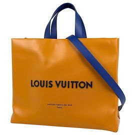 Louis Vuitton Saffron Leder Tote Bag