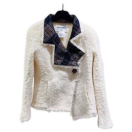 Abrigo Chanel Edinburgh de tweed