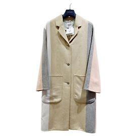 Hermès Kaschmir Seiden Mantel Damen Größe 34