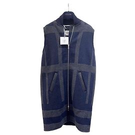 Abrigo Hermès de cashmere para mujer talla 36
