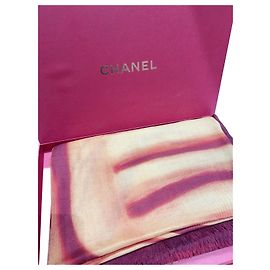 Chanel Schal aus Kaschmir mehrfarbig