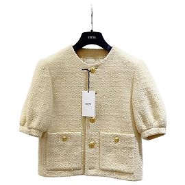 Chaqueta de lana amarilla Céline Talla 34