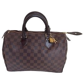 Borsa Louis Vuitton Speedy 30 Damier Ebene