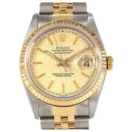 Rolex Datejust Acciaio Inossidabile e Oro Giallo Automatico