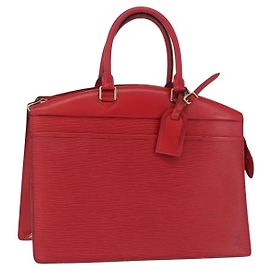 LOUIS VUITTON Epi Riviera Hand Bag Red M48187 LV