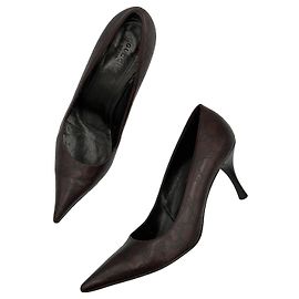 Gucci Décolleté in pelle monogramma GG