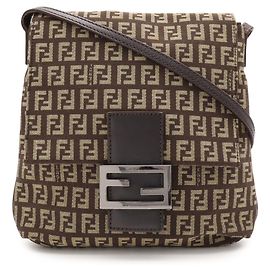 Borsa a tracolla Fendi con motivo Zucchino