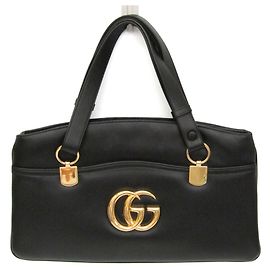 Borsa a mano Gucci GG Marmont Arli Large in pelle