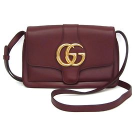 Sac à épaule en cuir Gucci GG Marmont Ally