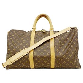 Louis Vuitton Boston Monogram Keepall Bandoulière 50