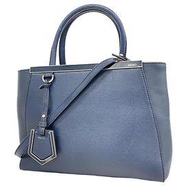 Borsa a mano Fendi Raisin Petite 2Jours in pelle