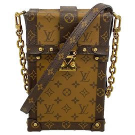 Borsa a tracolla Louis Vuitton Monogram Reverse Pochette Trunk Vertical