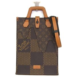 Louis Vuitton Damier Giant Abloh x NIGO Mini Tote N40355