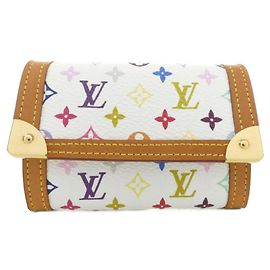 Louis Vuitton Multicolor Porte Monnaie Plat Coin Case