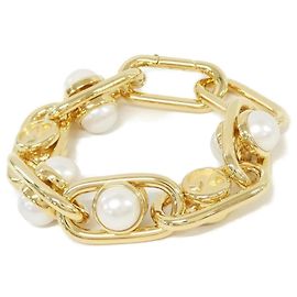 Bracciale con charm Gucci in oro bianco