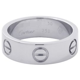 Anello Cartier Love - Modello Classico in Oro Bianco 18K