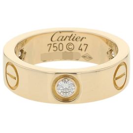 Anello Cartier Love in oro giallo 18K