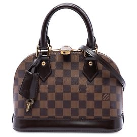 Louis Vuitton Brown Damier Ebene Alma BB