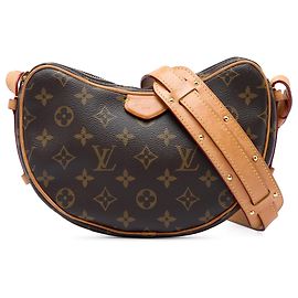 Louis Vuitton Brown Monogram Croissant MM