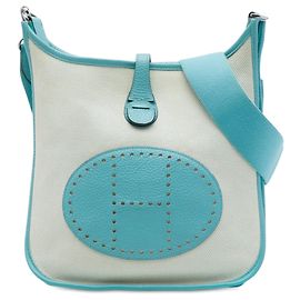 Hermès Beige Toile and Clemence Evelyne III 29