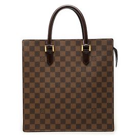 Louis Vuitton Brown Damier Ebene Venice Sac Plat